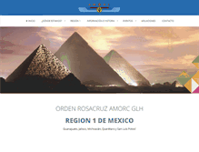 Tablet Screenshot of amorc1mexico.com